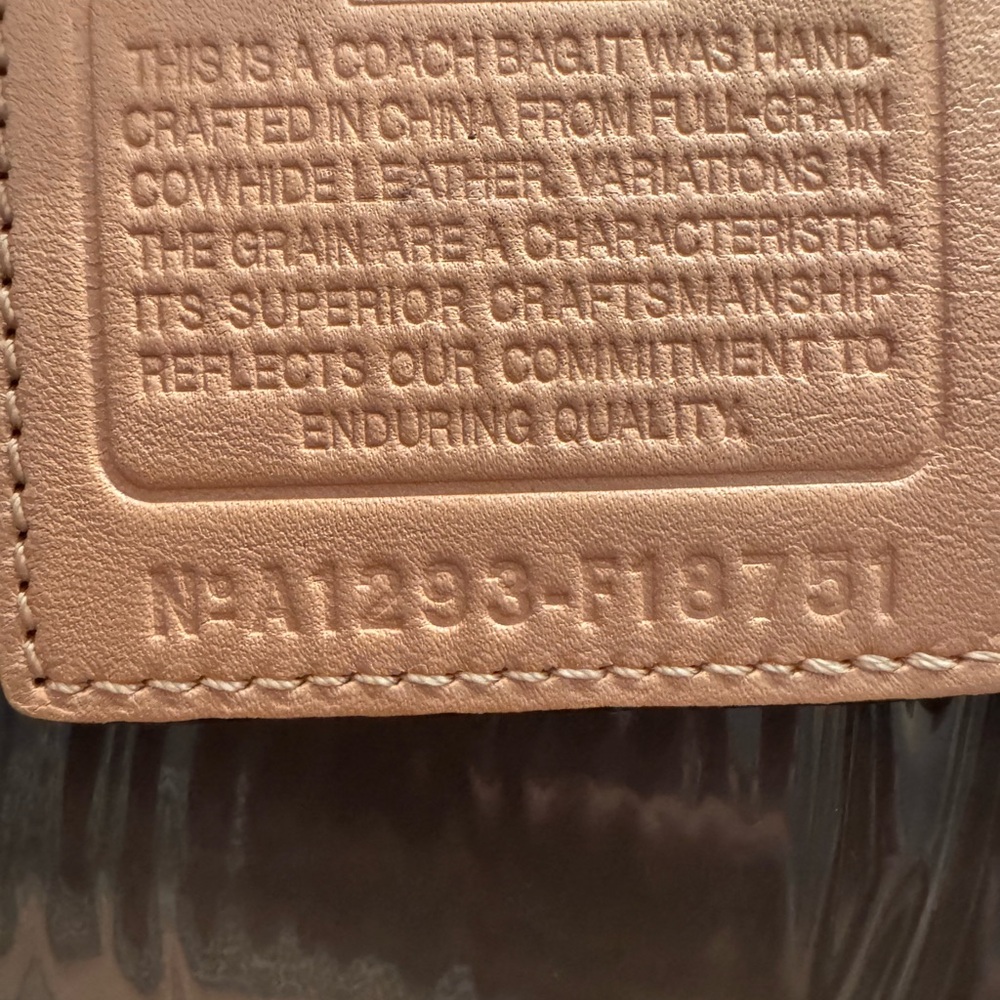Coach Handbag in Blush Pink - Picture 13 of 15